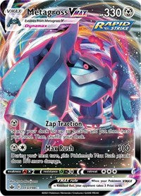 Metagross VMAX - 113/198 - Holofoil - NM - Ultra Rare - Chilling Reign