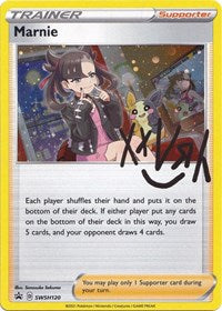 Marnie SWSH120 - SWSH120 - Holofoil - NM - Promo - Sword & Shield Promo