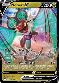 Noivern V - 117/203 - Holofoil - NM - Ultra Rare - Evolving Skies