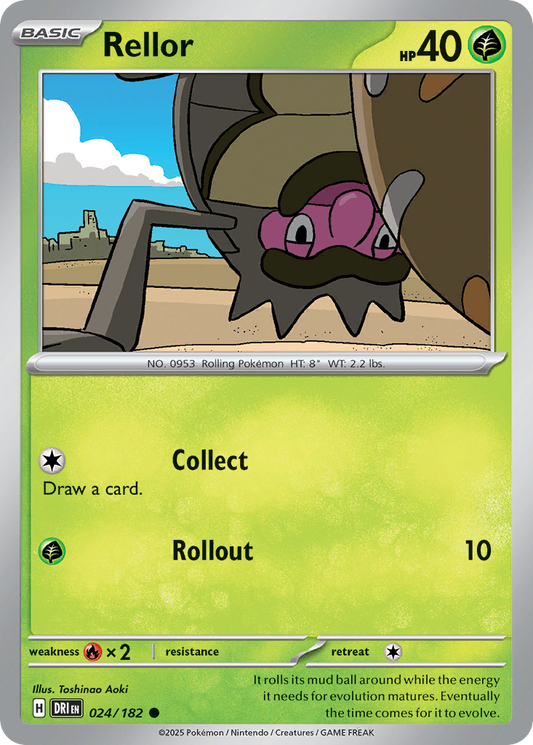 Rellor - 24/182 - Normal - NM - Common - Destined Rivals
