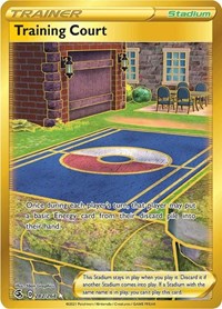 Training Court Secret - 282/264 - Holofoil - NM - Secret Rare - Fusion Strike