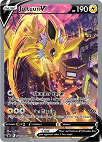 Jolteon V SWSH183 - SWSH183 - Holofoil - NM - Promo - Sword & Shield Promo