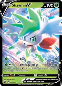 Shaymin V - 13/216 - Holofoil - NM - Ultra Rare - SWSH09: Brilliant Stars