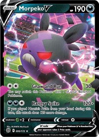 Morpeko V - 95/216 - Holofoil - NM - Ultra Rare - SWSH09: Brilliant Stars
