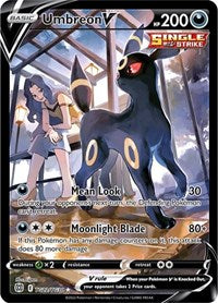 Umbreon V - TG22/TG30 - Holofoil - NM - Ultra Rare - Brilliant Stars Trainer Gallery