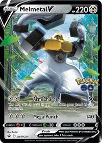 Melmetal V SWSH224 - SWSH224 - Holofoil - NM - Promo - Sword & Shield Promo