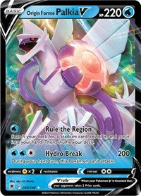 Origin Forme Palkia V - 39/189 - Holofoil - NM - Ultra Rare - Astral Radiance