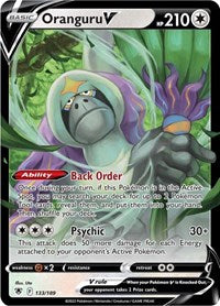 Oranguru V - 133/189 - Holofoil - NM - Ultra Rare - Astral Radiance