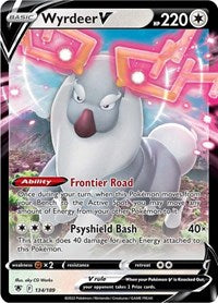 Wyrdeer V - 134/246 - Holofoil - NM - Ultra Rare - SWSH10: Astral Radiance