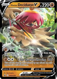 Hisuian Decidueye V SWSH238 - SWSH238 - Holofoil - NM - Promo - Sword & Shield Promo