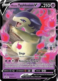 Hisuian Typhlosion V SWSH237 - SWSH237 - Holofoil - NM - Promo - Sword & Shield Promo