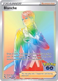 Blanche Secret - 82/78 - Holofoil - NM - Secret Rare - Pokemon GO