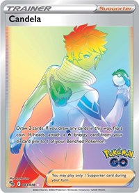 Candela Secret - 83/78 - Holofoil - NM - Secret Rare - Pokemon GO