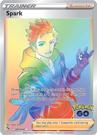 Spark Secret - 85/78 - Holofoil - NM - Secret Rare - Pokemon GO