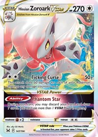 Hisuian Zoroark VSTAR - 147/247 - Holofoil - NM - Ultra Rare - SWSH11: Lost Origin