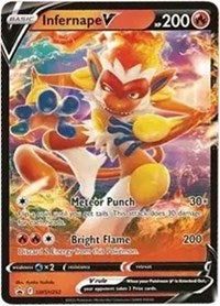 Infernape V SWSH252 - SWSH252 - Holofoil - NM - Promo - Sword & Shield Promo