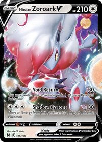 Hisuian Zoroark V - 146/196 - Holofoil - NM - Ultra Rare - Lost Origin