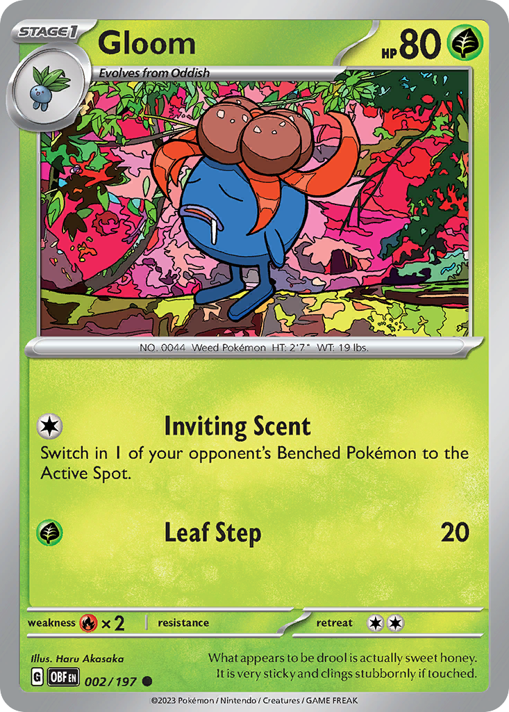 Gloom - 2/197 - Normal - NM - Common - Obsidian Flames