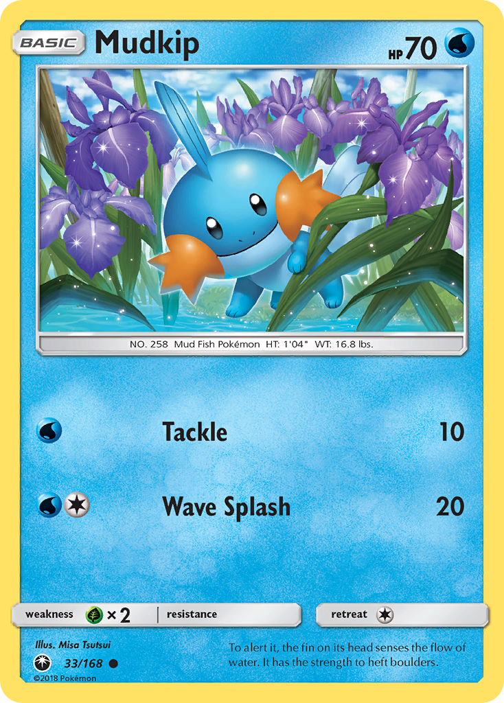 Mudkip - 33/168 - Normal - NM - Common - Celestial Storm