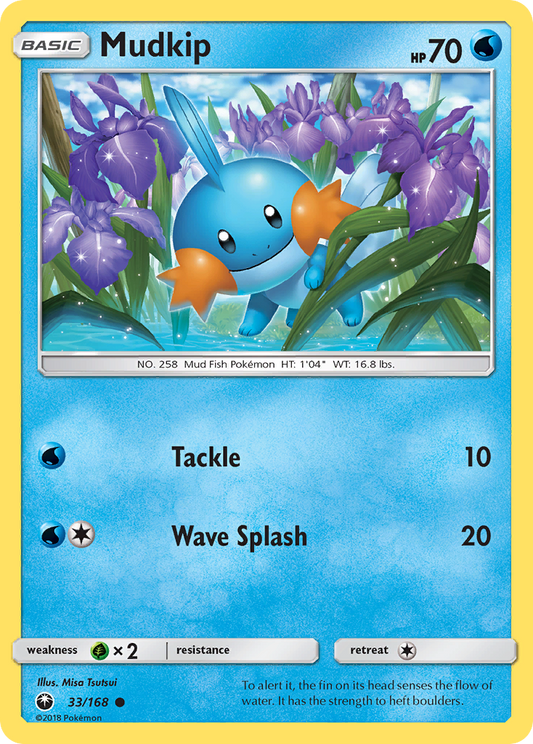 Mudkip - 33/168 - Normal - NM - Common - Celestial Storm