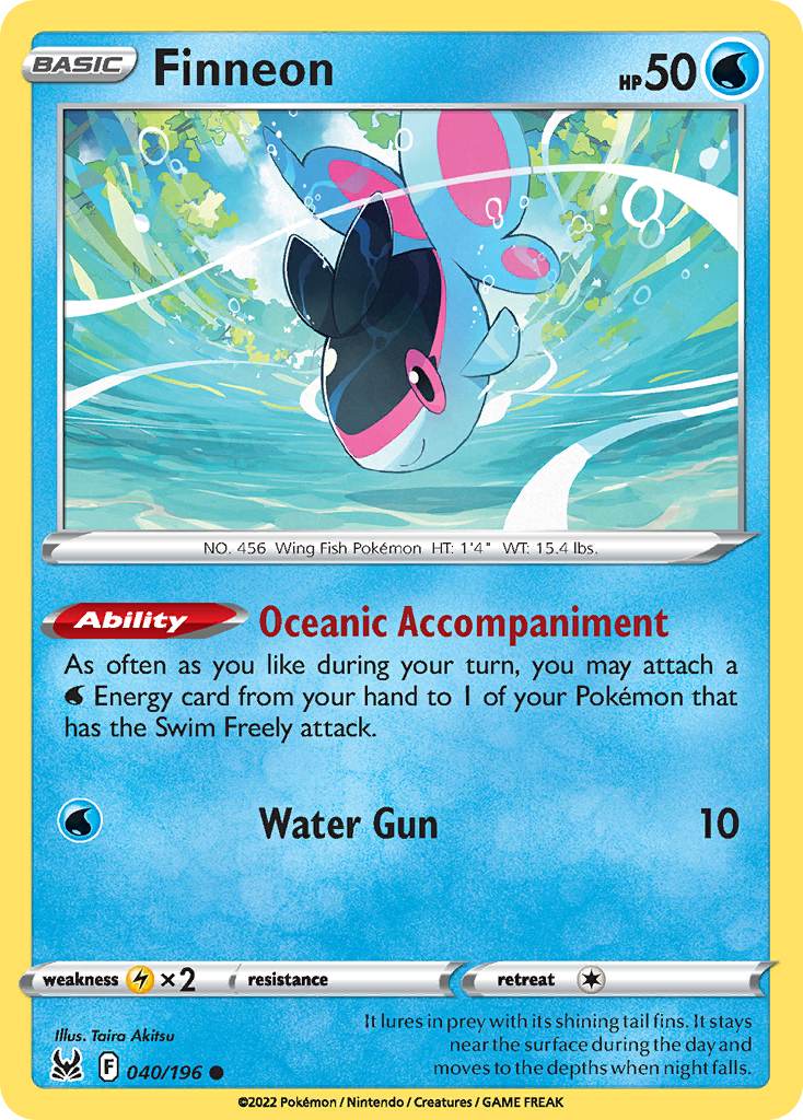 Finneon - 40/0 - Normal - NM - Unknown - Lost Origin