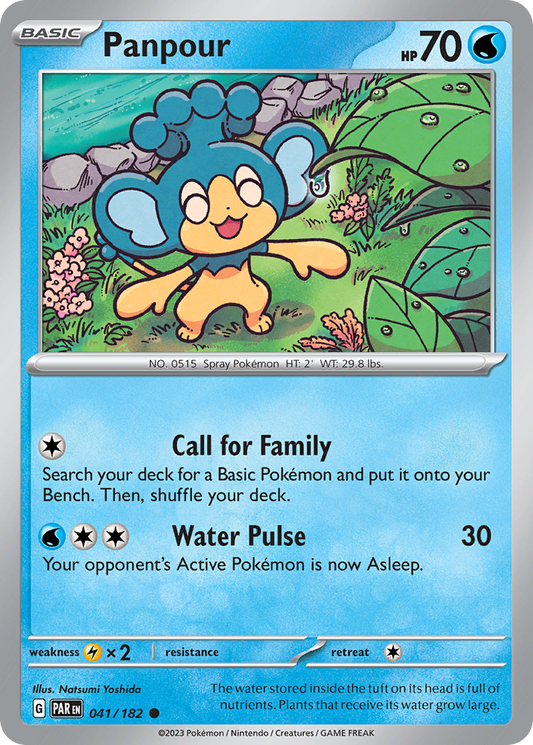 Panpour - 41/182 - Reverse Holofoil - NM - Common - Paradox Rift