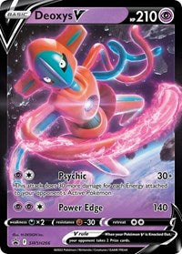 Deoxys V SWSH266 - SWSH266 - Holofoil - NM - Promo - Sword & Shield Promo