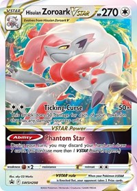 Hisuian Zoroark VSTAR SWSH298 - SWSH298 - Holofoil - NM - Promo - Sword & Shield Promo