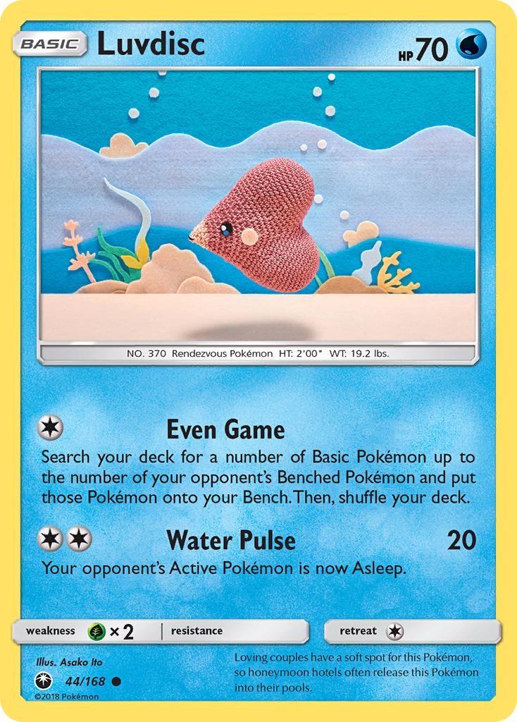 Luvdisc - 44/168 - Normal - NM - Common - Celestial Storm