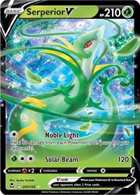 Serperior V - 7/195 - Holofoil - NM - Ultra Rare - Silver Tempest
