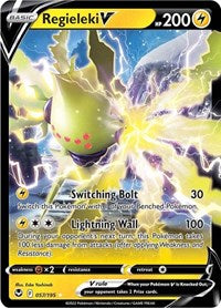 Regieleki V - 57/195 - Holofoil - NM - Ultra Rare - Silver Tempest