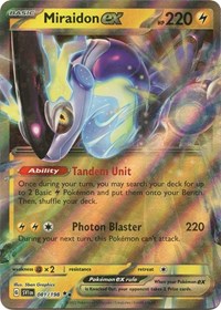 Miraidon ex - 081/198 - Holofoil - NM - Double Rare - SV01: Scarlet & Violet Base Set
