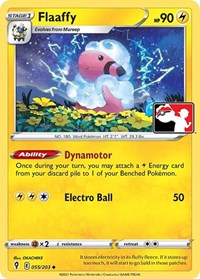 Flaaffy - 55/203 - Holofoil - NM - Uncommon - Prize Pack Series One