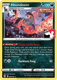Houndoom - 96/163 - Holofoil - NM - Rare - Prize Pack Series One