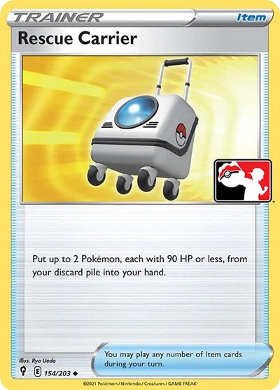 Rescue Carrier - 154/203 - Holofoil - NM - Uncommon - Prize Pack Series One