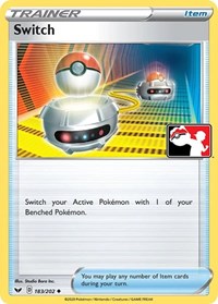 Switch - 183/202 - Holofoil - NM - Uncommon - Prize Pack Series One