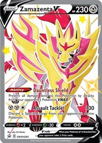 Zamazenta V Shiny SWSH293 - SWSH293 - Holofoil - NM - Promo - Sword & Shield Promo
