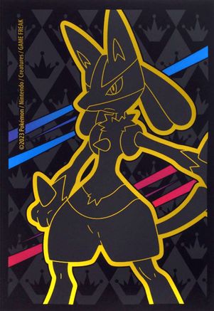 Pokemon TCG: Crown Zenith Elite Trainer Box Card Sleeves - Lucario (65-Pack) - Pokemon International Card Sleeves