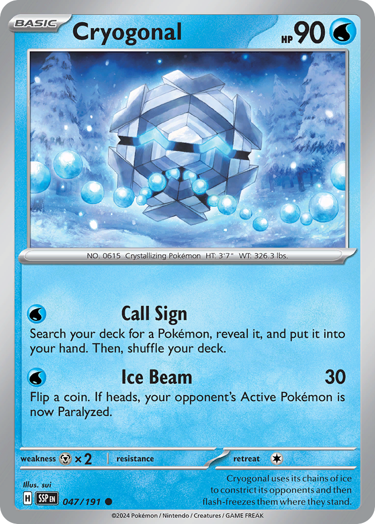 Cryogonal - 47/191 - Normal - NM - Common - Surging Sparks