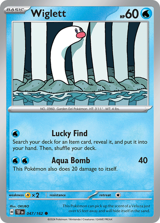 Wiglett - 47/162 - Normal - NM - Common - Temporal Forces