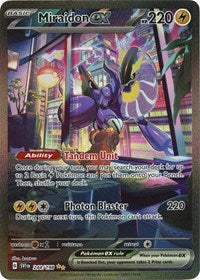 Miraidon ex - 244/198 - Holofoil - NM - Special Illustration Rare - Scarlet & Violet Base Set