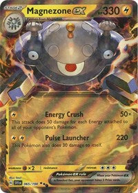 Magnezone ex - 065/198 - Holofoil - NM - Double Rare - SV01: Scarlet & Violet Base Set