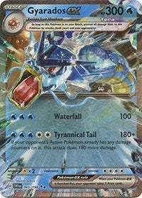 Gyarados ex - 045/198 - Holofoil - NM - Double Rare - SV01: Scarlet & Violet Base Set