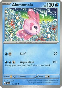 Alomomola - 48/198 - Reverse Holofoil - NM - Common - Scarlet & Violet