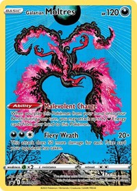 Galarian Moltres SWSH284 - SWSH284 - Holofoil - NM - Promo - Sword & Shield Promo