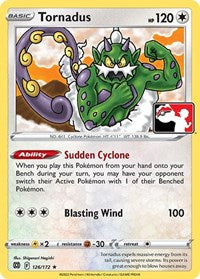 Tornadus - 126/172 - Holofoil - NM - Rare - Prize Pack Series One