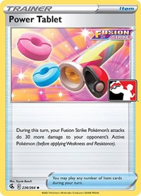 Power Tablet - 236/264 - Holofoil - NM - Uncommon - Prize Pack Series One
