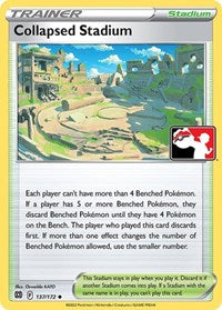 Collapsed Stadium - 137/172 - Holofoil - NM - Uncommon - Prize Pack Series One