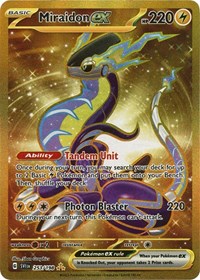 Miraidon ex - 253/198 - Holofoil - NM - Hyper Rare - Scarlet & Violet Base Set