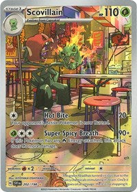 Scovillain - 202/198 - Holofoil - NM - Illustration Rare - Scarlet & Violet Base Set